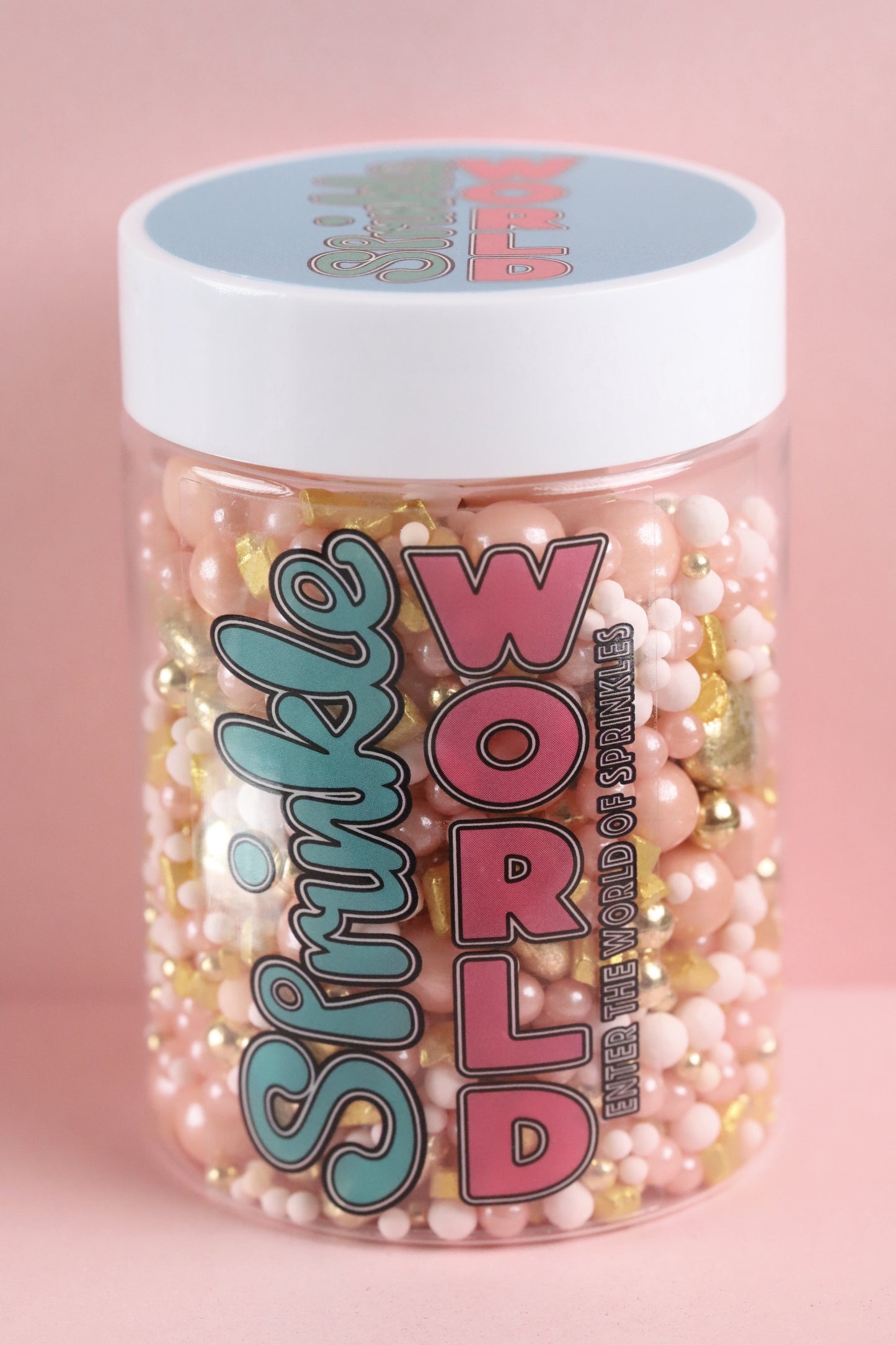Golden Peach - Halal, Vegetarian, Vegan, Kosher, Gluten Free Sprinkle Mix
