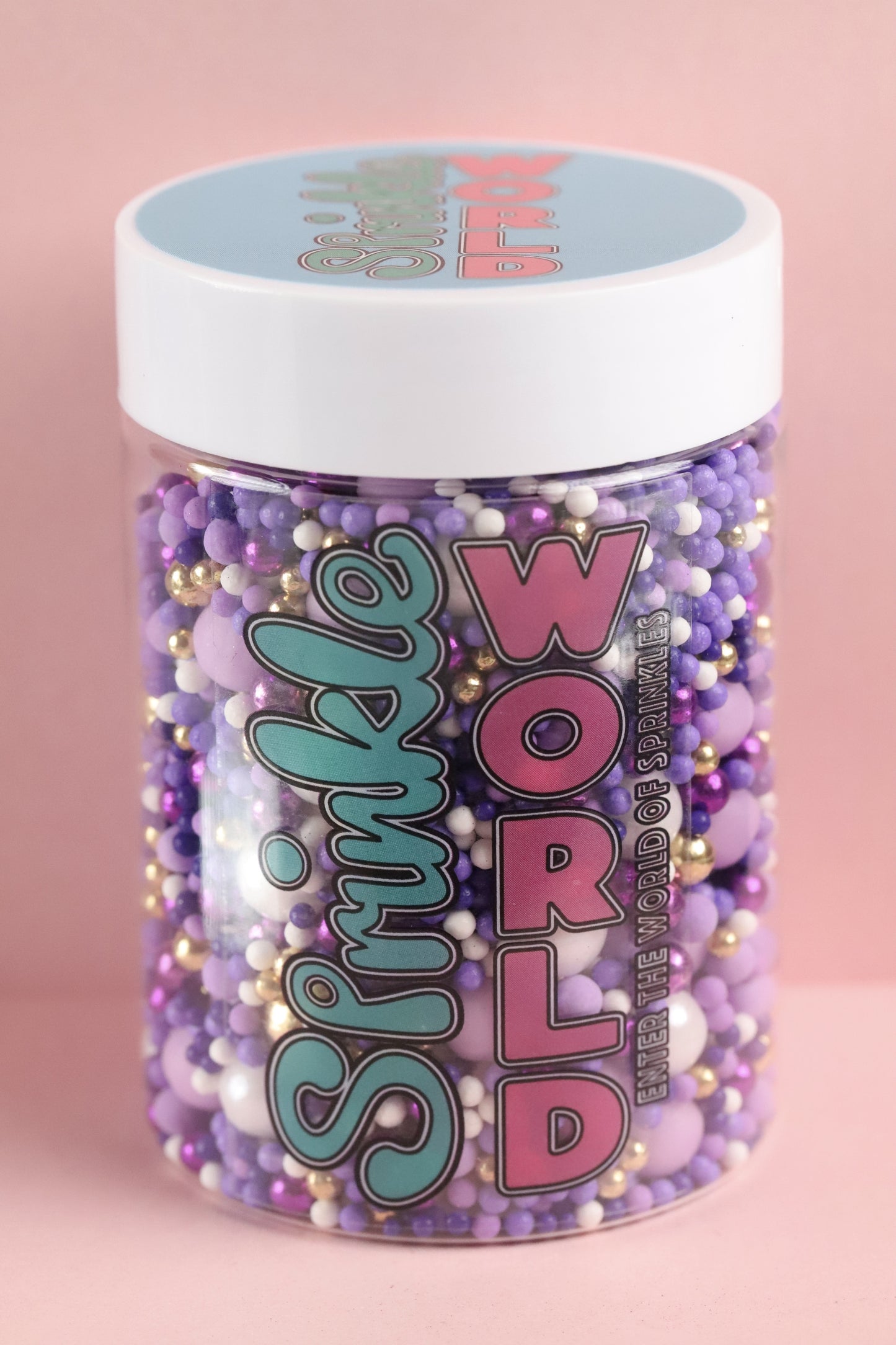 Violet Glamour - Halal, Vegetarian, Vegan, Kosher, Gluten Free Sprinkle Mix