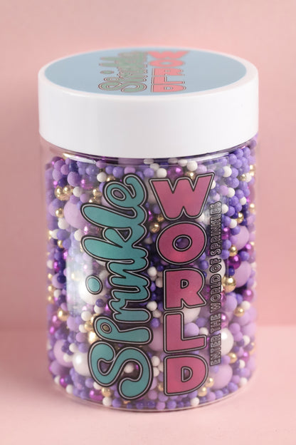 Violet Glamour - Halal, Vegetarian, Vegan, Kosher, Gluten Free Sprinkle Mix