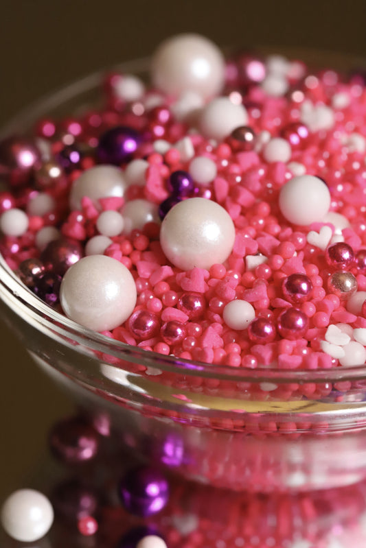 Sweetie Pie - Halal, Vegetarian, Vegan, Kosher, Gluten Free Sprinkle Mix