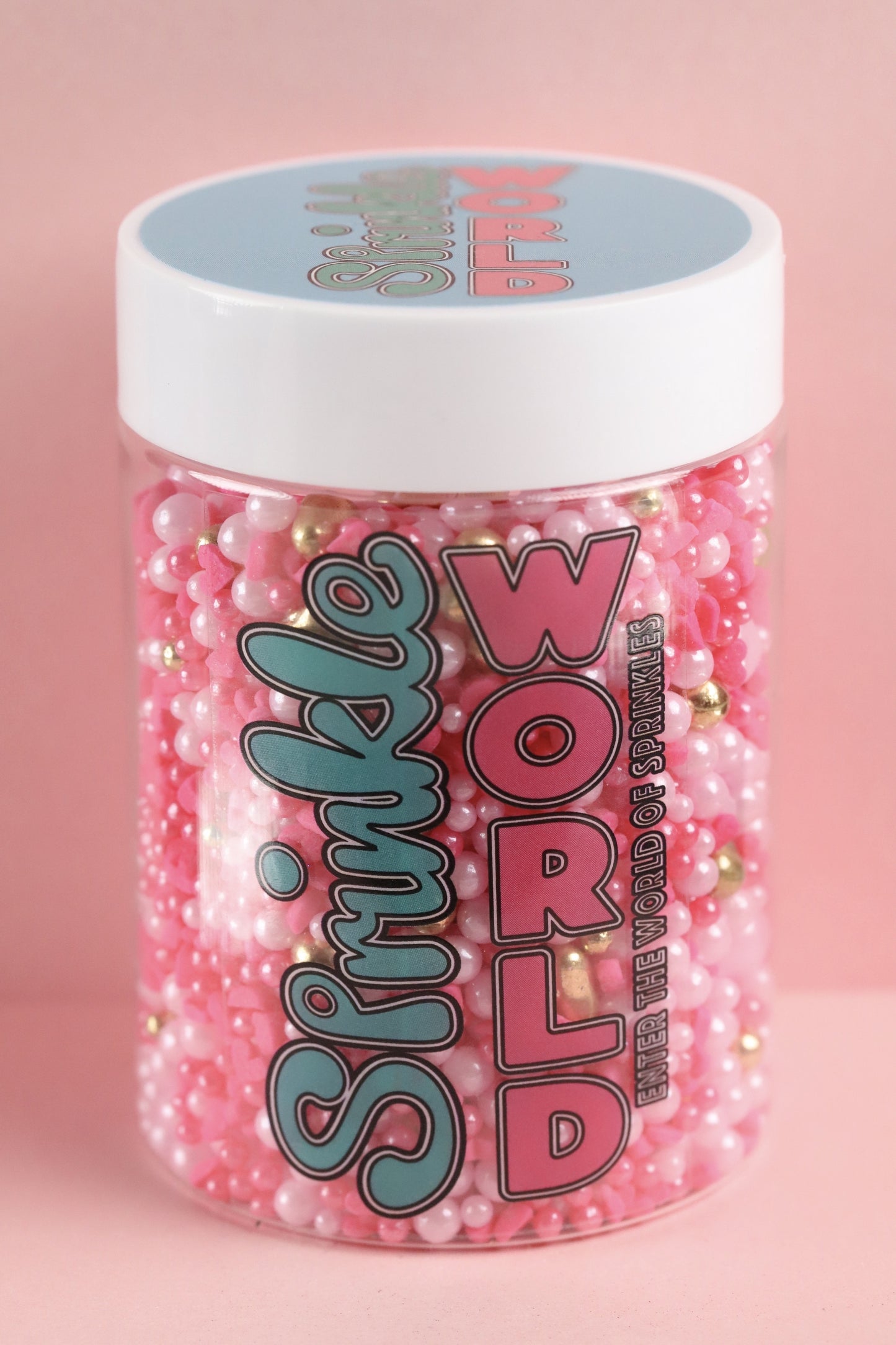 Pink Glamour - Halal, Vegetarian, Vegan, Kosher, Gluten Free Sprinkle Mix