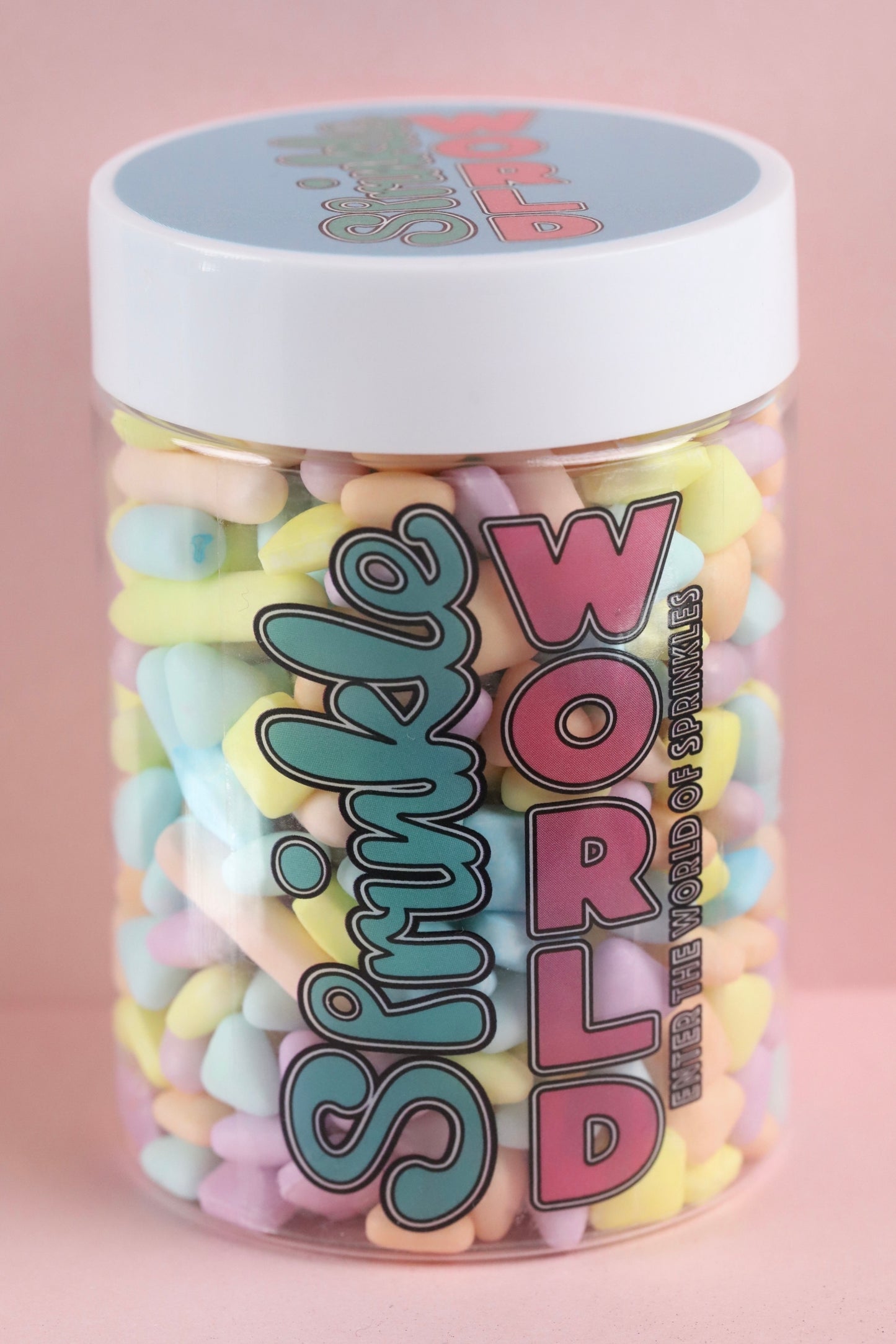Mixed Pastel Shapes - Halal, Vegetarian, Vegan, Kosher, Gluten Free Sprinkles