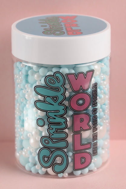 Blue ‘n’ Pearly - Halal, Vegetarian, Vegan, Kosher, Gluten Free Sprinkle Mix