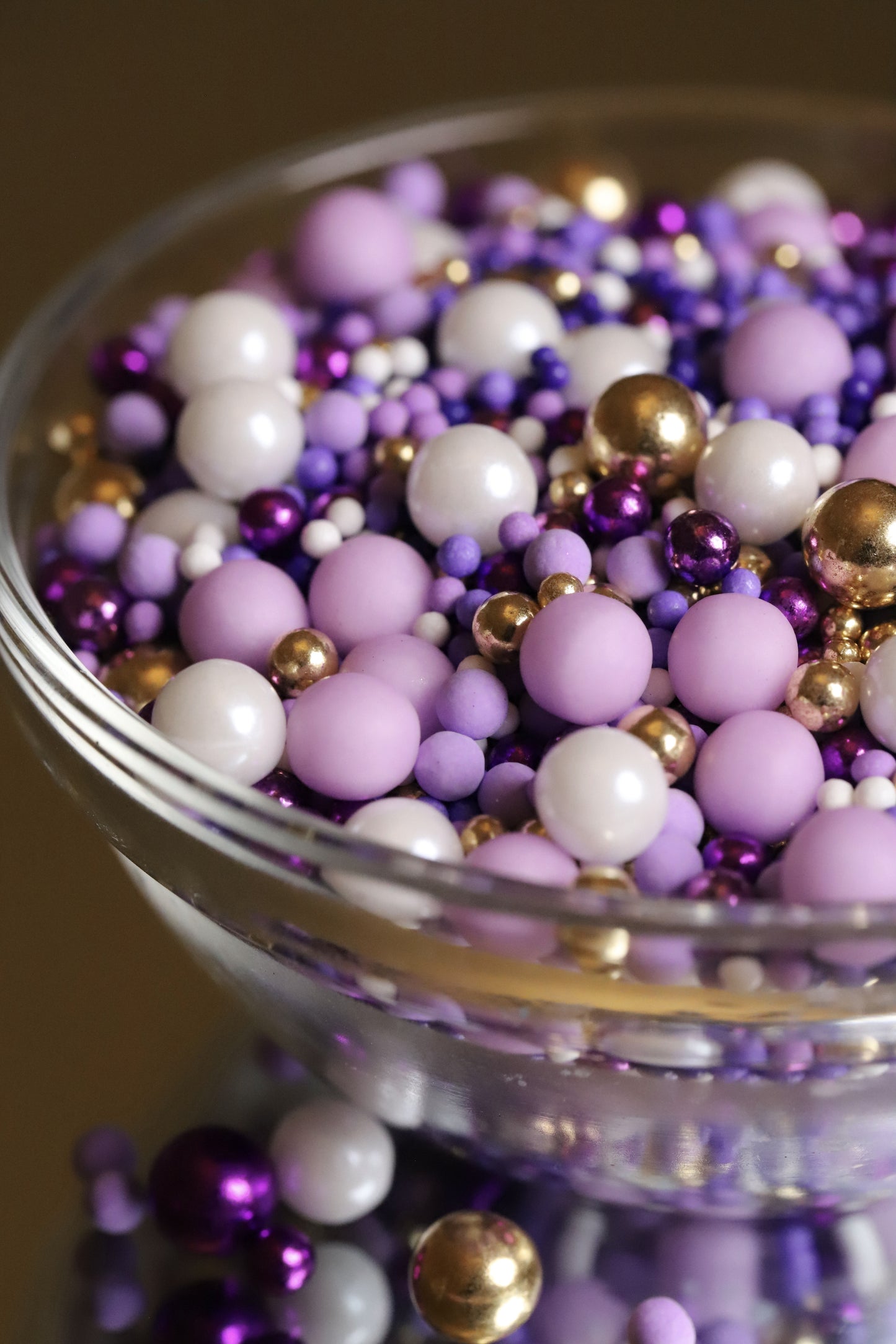 Violet Glamour - Halal, Vegetarian, Vegan, Kosher, Gluten Free Sprinkle Mix