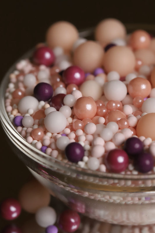 Peach Berry - Halal, Vegetarian, Vegan, Kosher, Gluten Free Sprinkle Mix