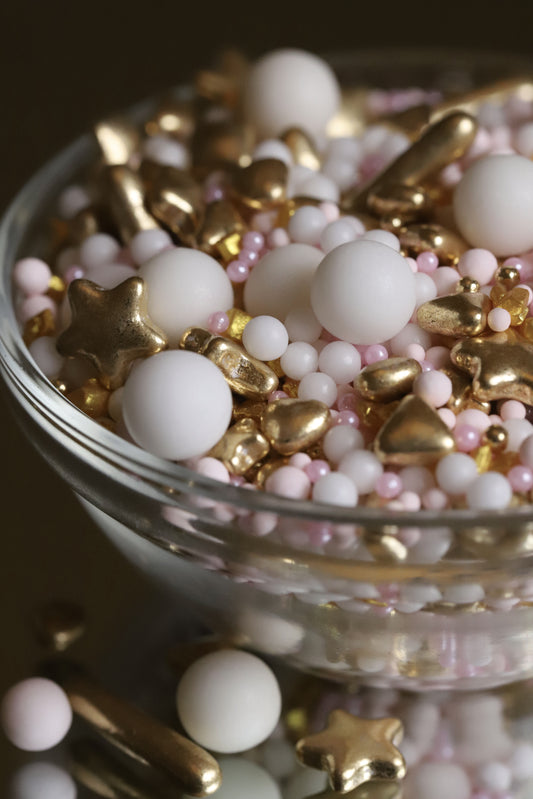 Baby Pink Delight - Halal, Vegetarian, Vegan, Kosher, Gluten Free Sprinkle Mix