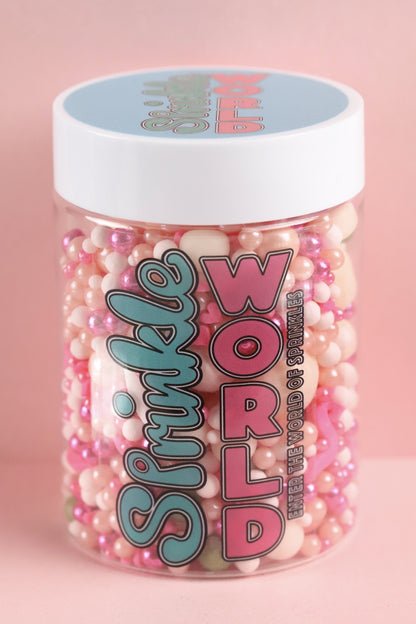 Pink Flamingo - Halal, Vegetarian, Vegan, Kosher, Gluten Free Sprinkle Mix