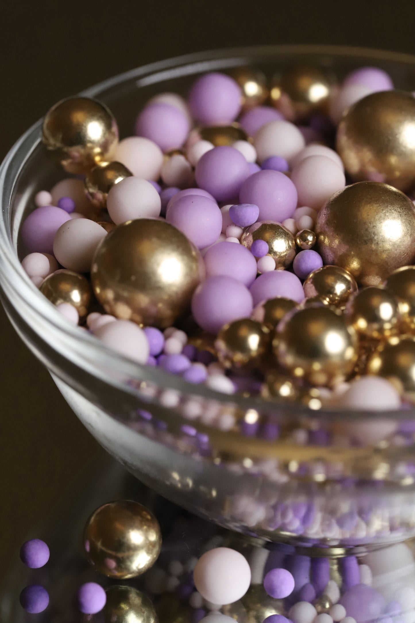 Orchid Elegance - Halal, Vegetarian, Vegan, Kosher, Gluten Free Sprinkle Mix