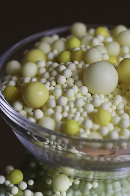 Lemon Zest - Halal, Vegetarian, Vegan, Kosher, Gluten Free Sprinkle Mix