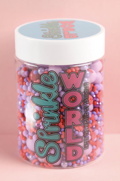 Vermilion Grape - Halal, Vegetarian, Vegan, Kosher, Gluten Free Sprinkle Mix