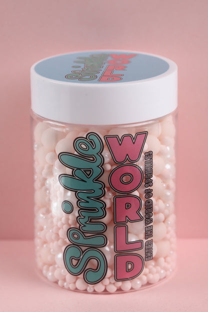 Pink ‘n’ Pearly - Halal, Vegetarian, Vegan, Kosher, Gluten Free Sprinkle Mix