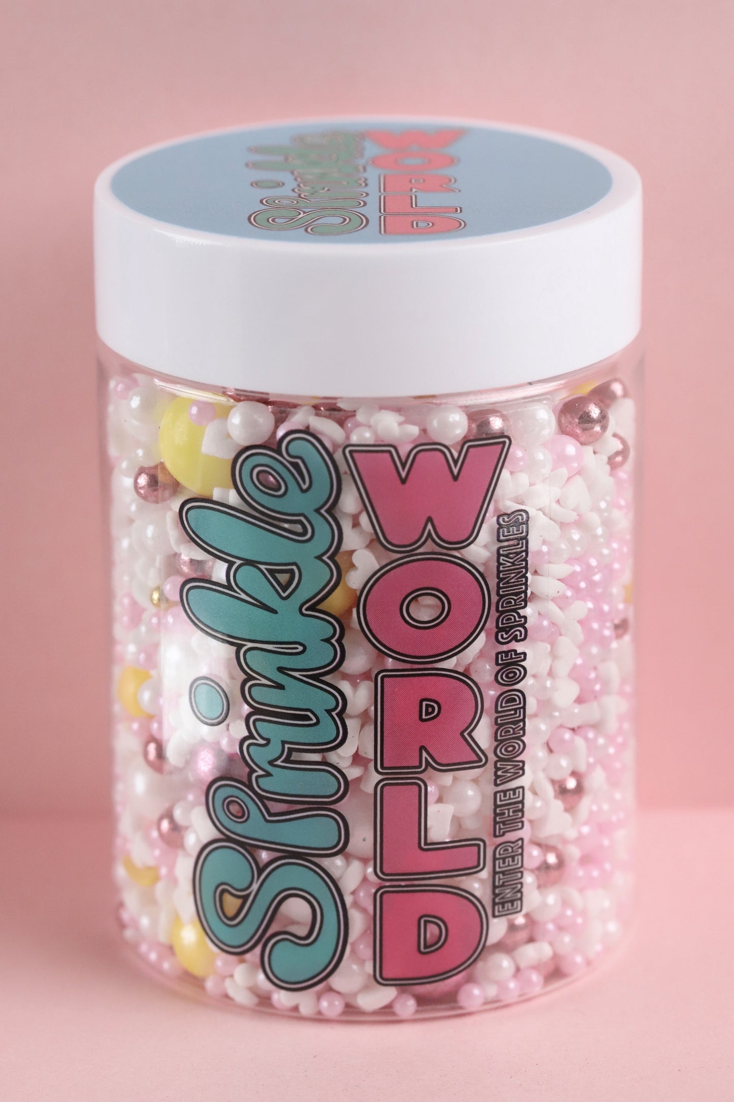 Pink Lemonade - Halal, Vegetarian, Vegan, Kosher, Gluten Free Sprinkle Mix