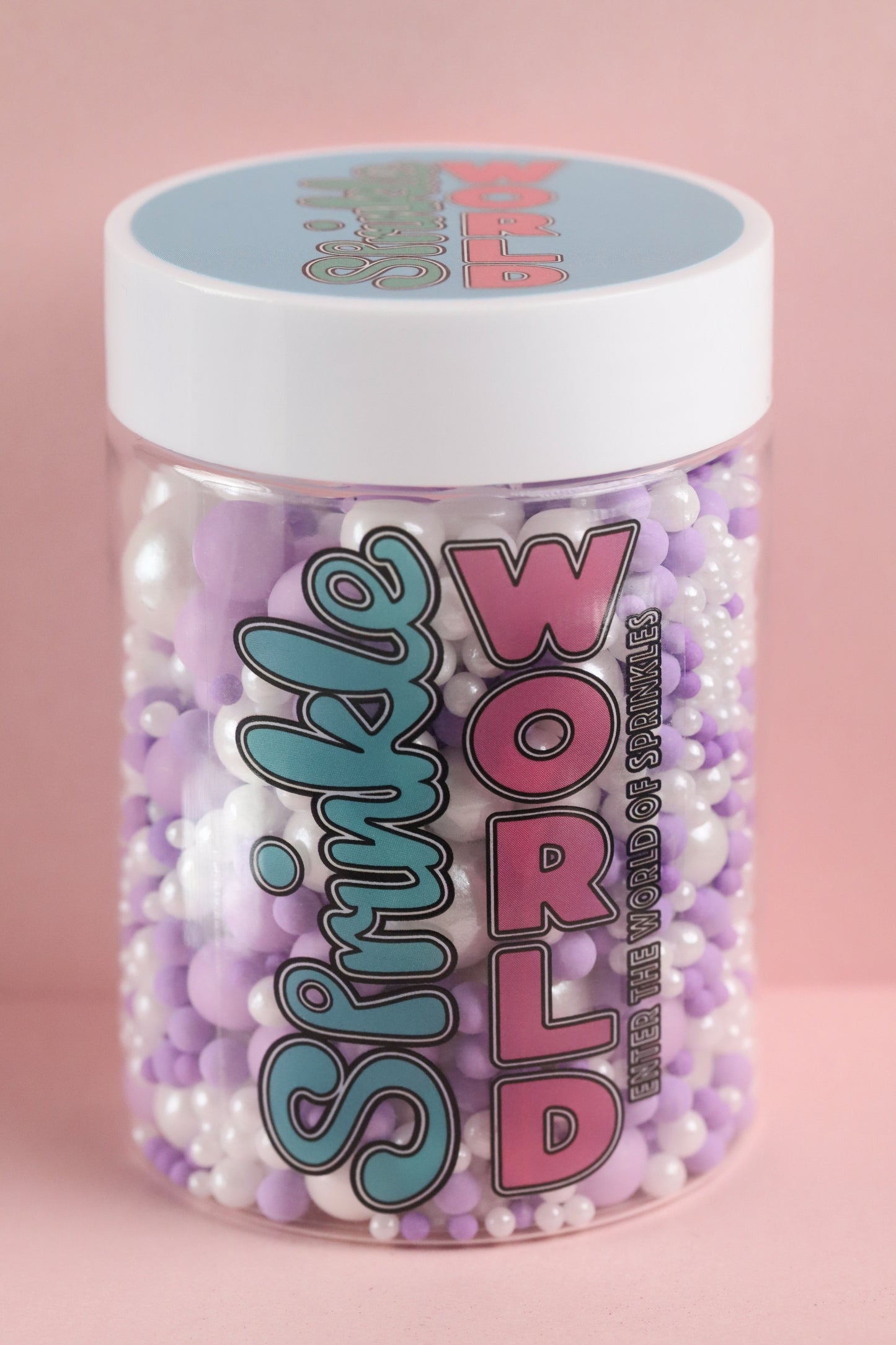 Purple ‘n’ Pearly - Halal, Vegetarian, Vegan, Kosher, Gluten Free Sprinkle Mix